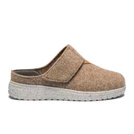 Damehjemmesko med velcrorem fra New Feet